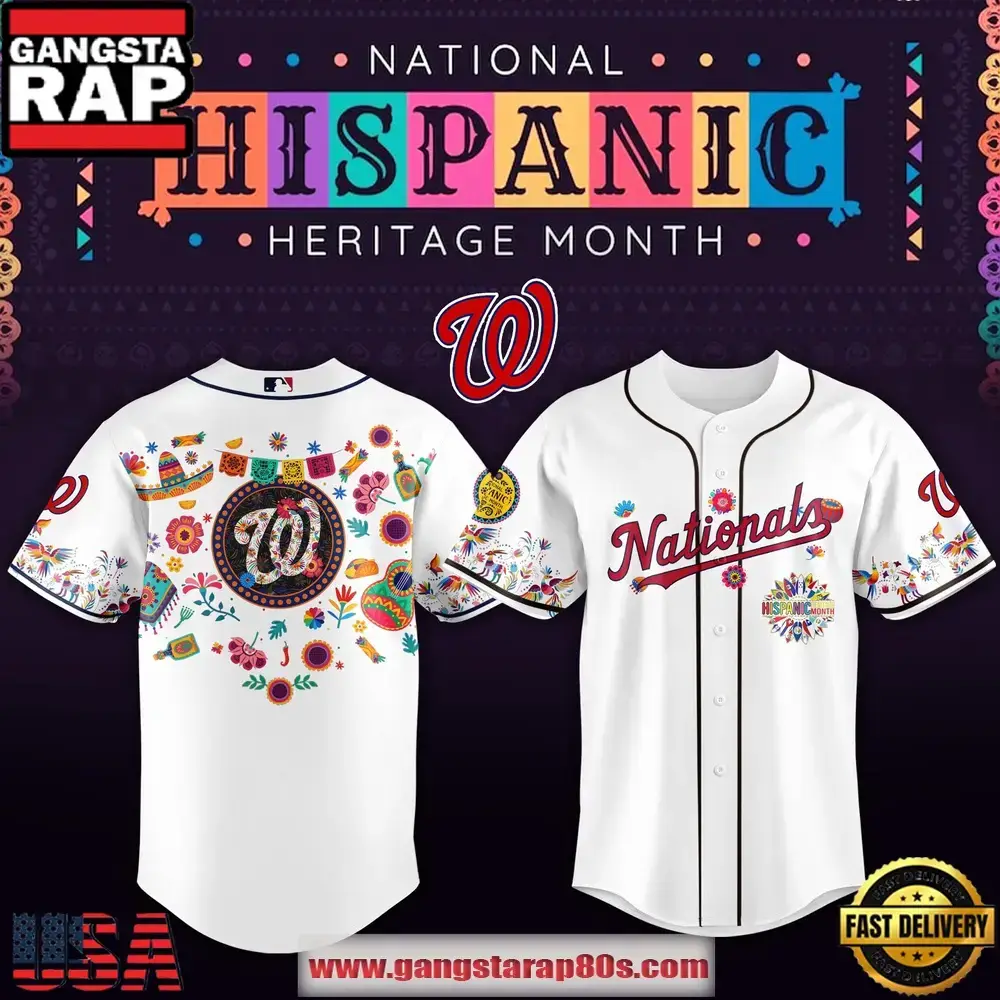 MLB Washington Nationals X Hispanic Heritage Special Edition Baseball Jersey Image