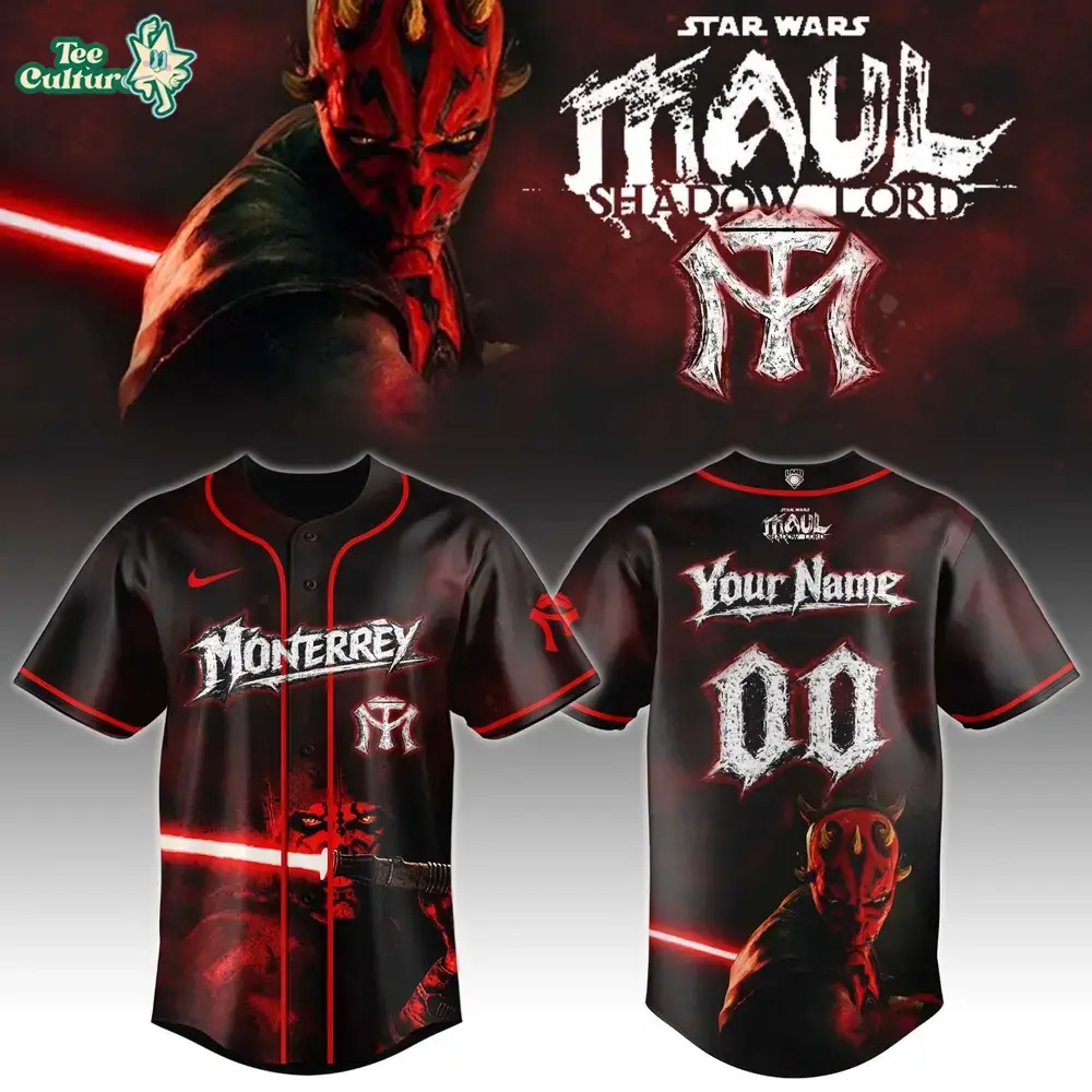 Monterrey Maul Shadow Lord 2026 Limited Edition Baseball Jersey Image