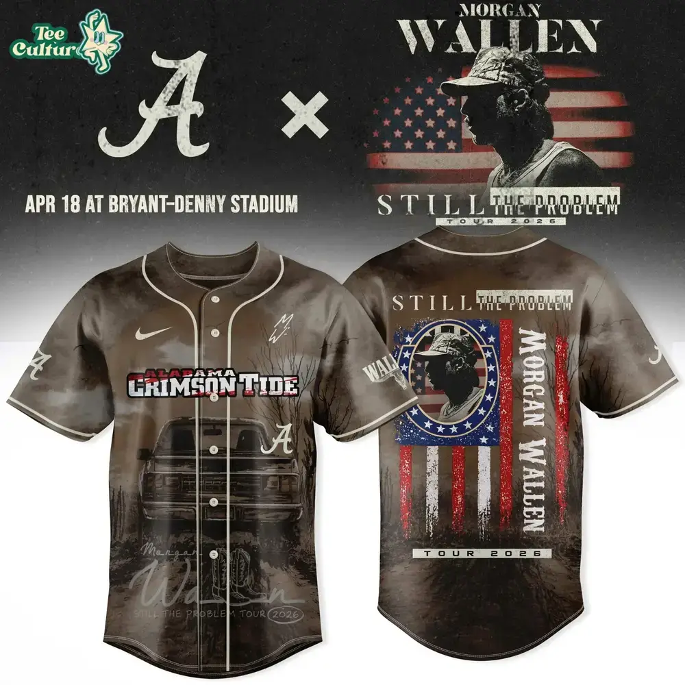 Morgan Wallen Still The Problem Tour 2026 Jersey Image