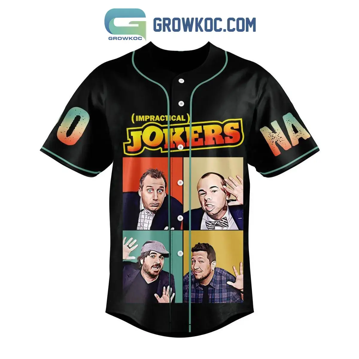 My Jersey About Impractical Jokers Personalized Baseball Jersey Image