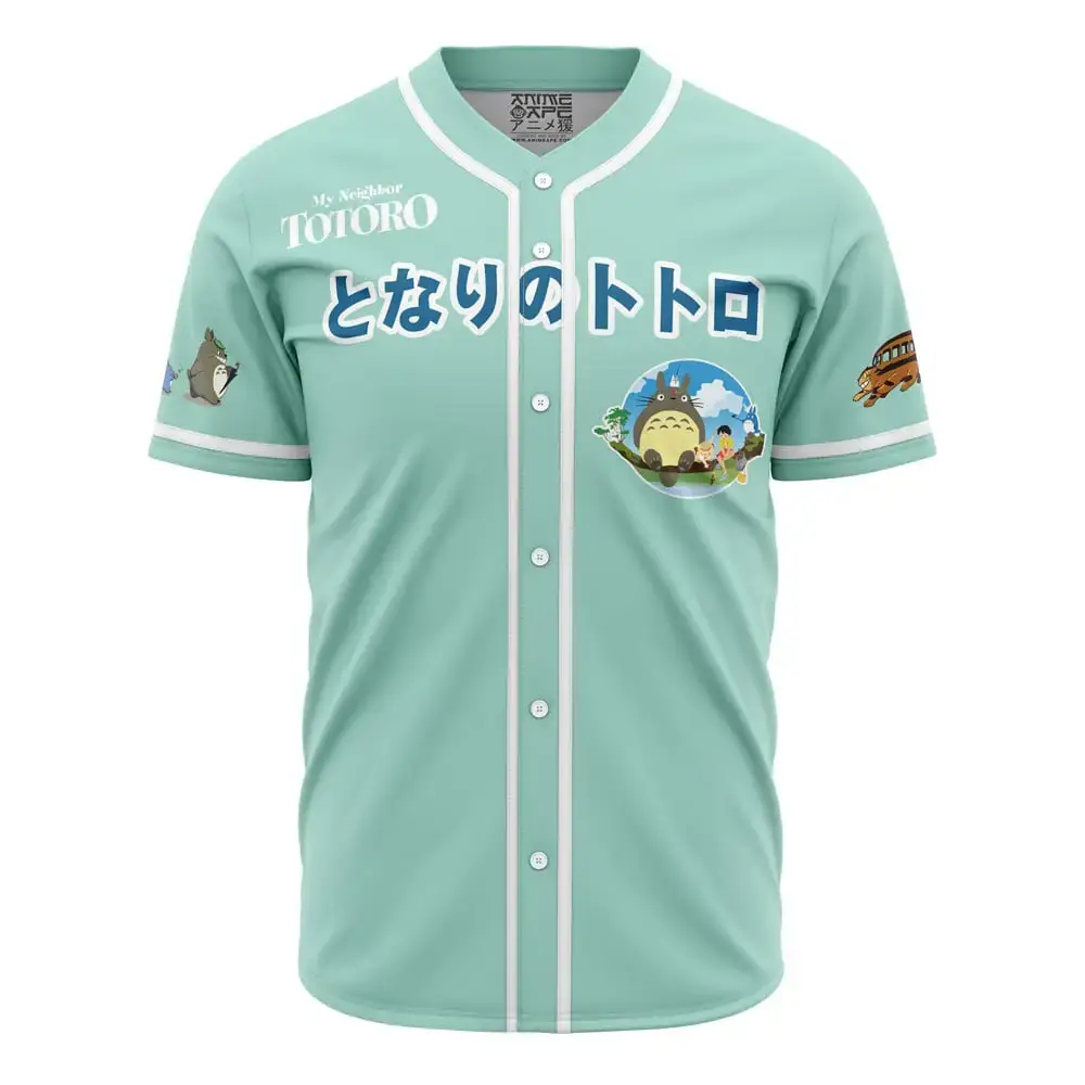 My Neighbor Totoro Studio Ghibli Baseball Jersey Image