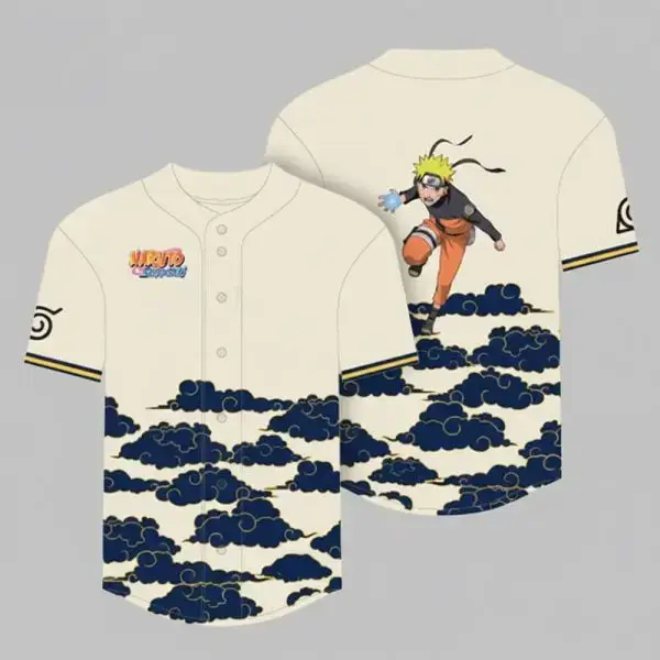 Naruto Theme Baseball Jersey 2026 Giveaway Birthday Gift Ideas For Boyfriend Image