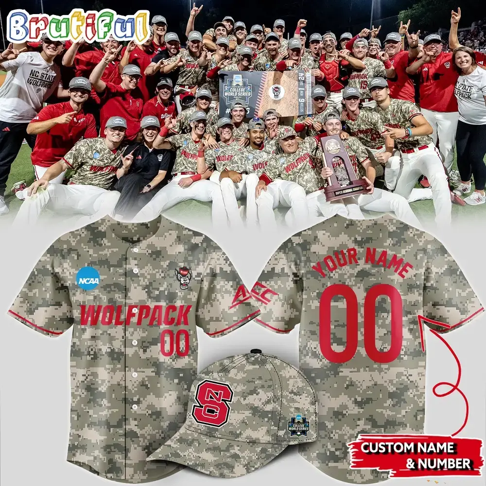 Nc State Wolfpack Baseball Super Regional Champs 2024 Jersey Shirt Image