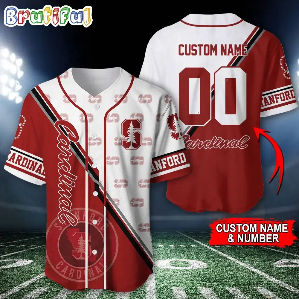Ncaa Stanford Cardinal Baseball Jersey, Custom Sport Jersey Shirt Image