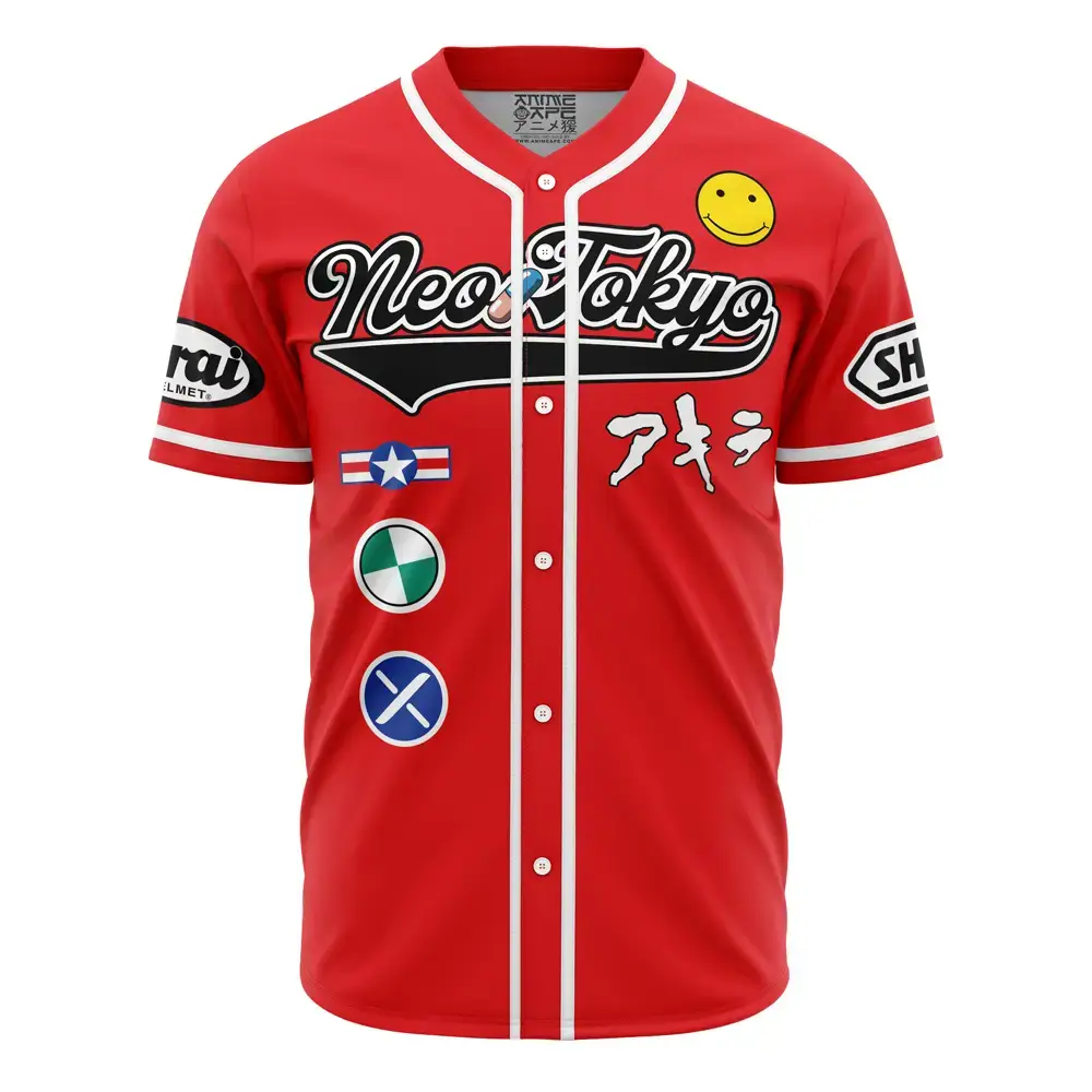 Neo Tokyo Akira Baseball Jersey Image