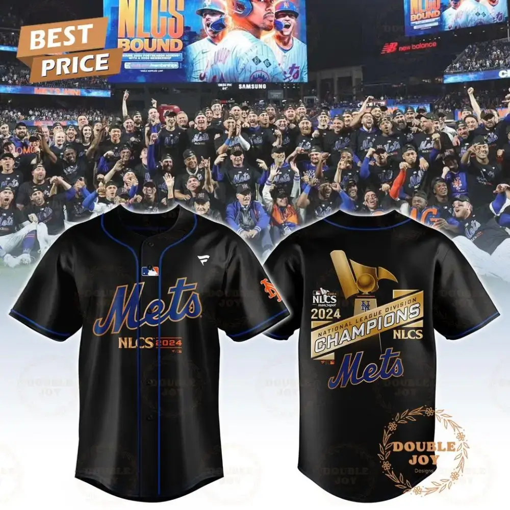 New York Mets Nlcs 2024 National League Division Baseball Jersey Image