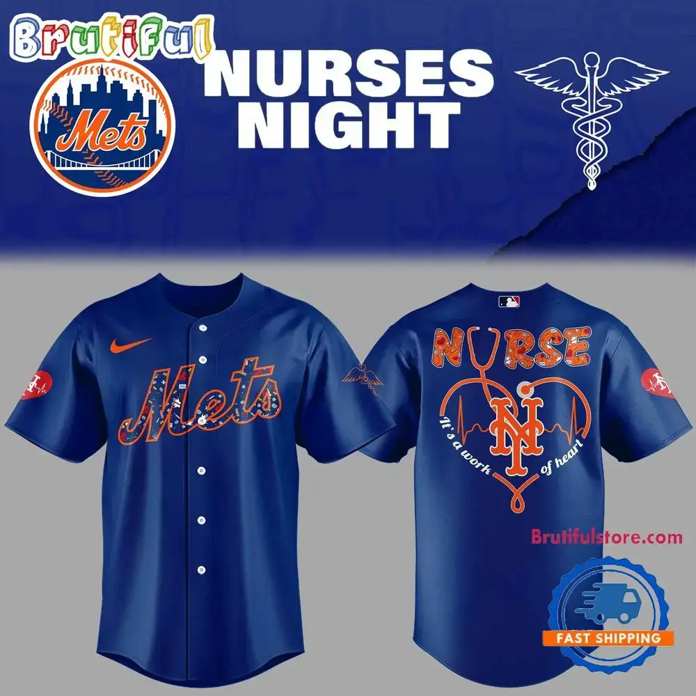 New York Mets Nurses Night 2025 Jersey Shirt Image