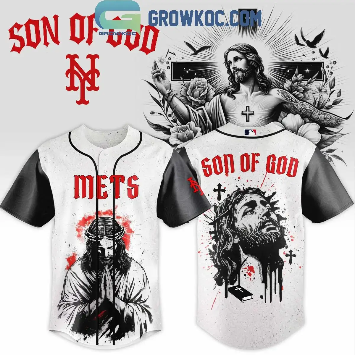New York Mets Son Of God Blessing Jersey Image