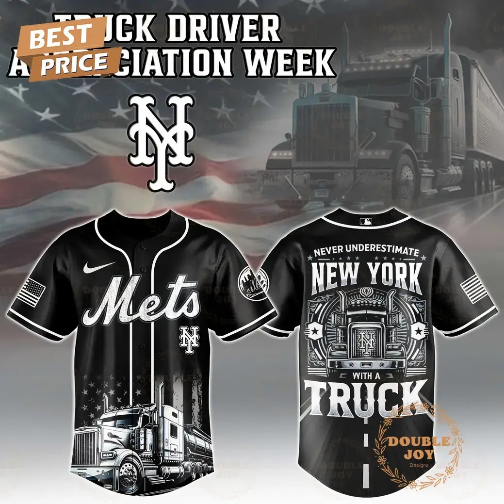 New York Mets Truck Driver Appreciation Week 2025 Limited Edition Baseball Jersey Image