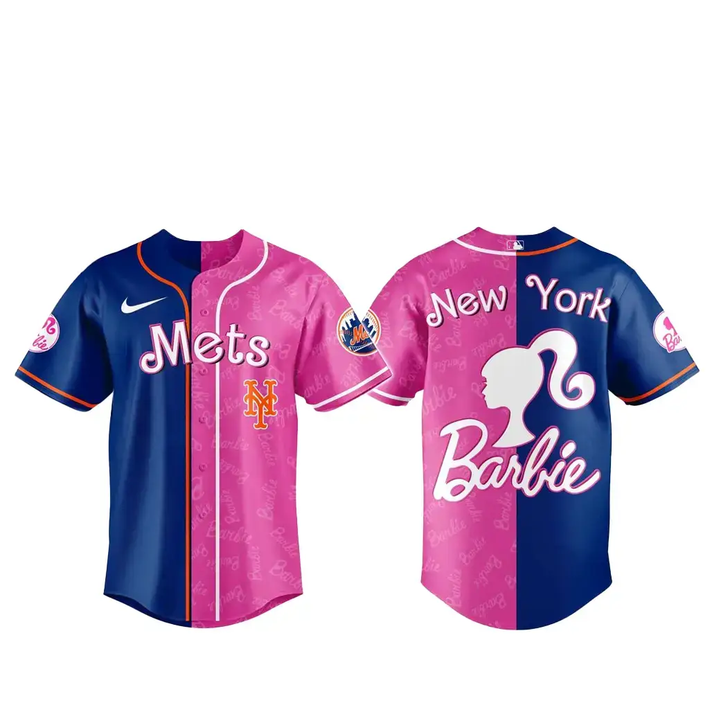 New York Mets x Barbie Night Game 2026 Baseball Jersey Image