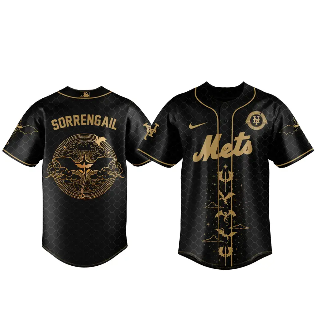 New York Mets x Fourth Wing Night 2026 Baseball Jersey Image