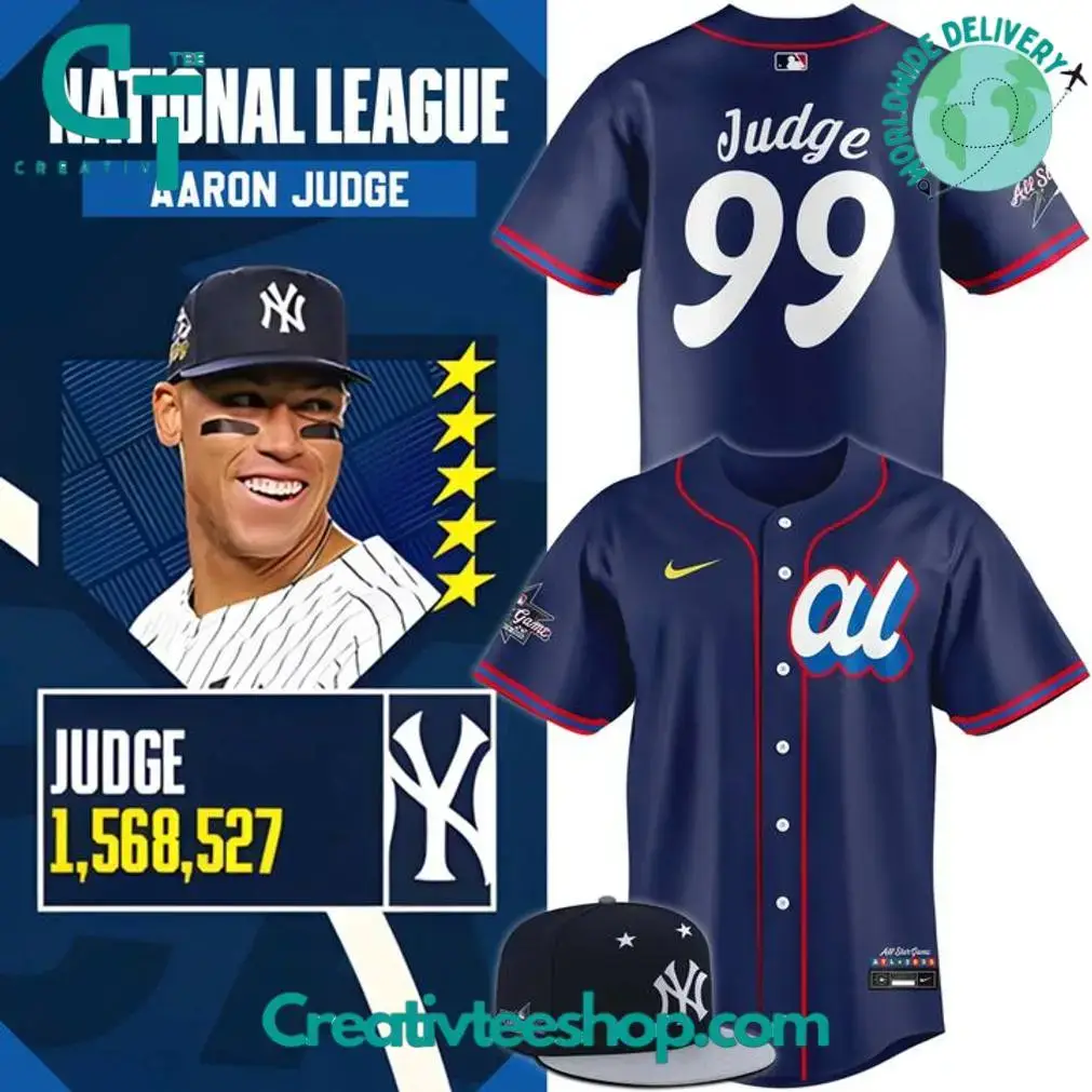 New York Yankees 2025 Mlb All-Star Game Special Baseball Jersey Image