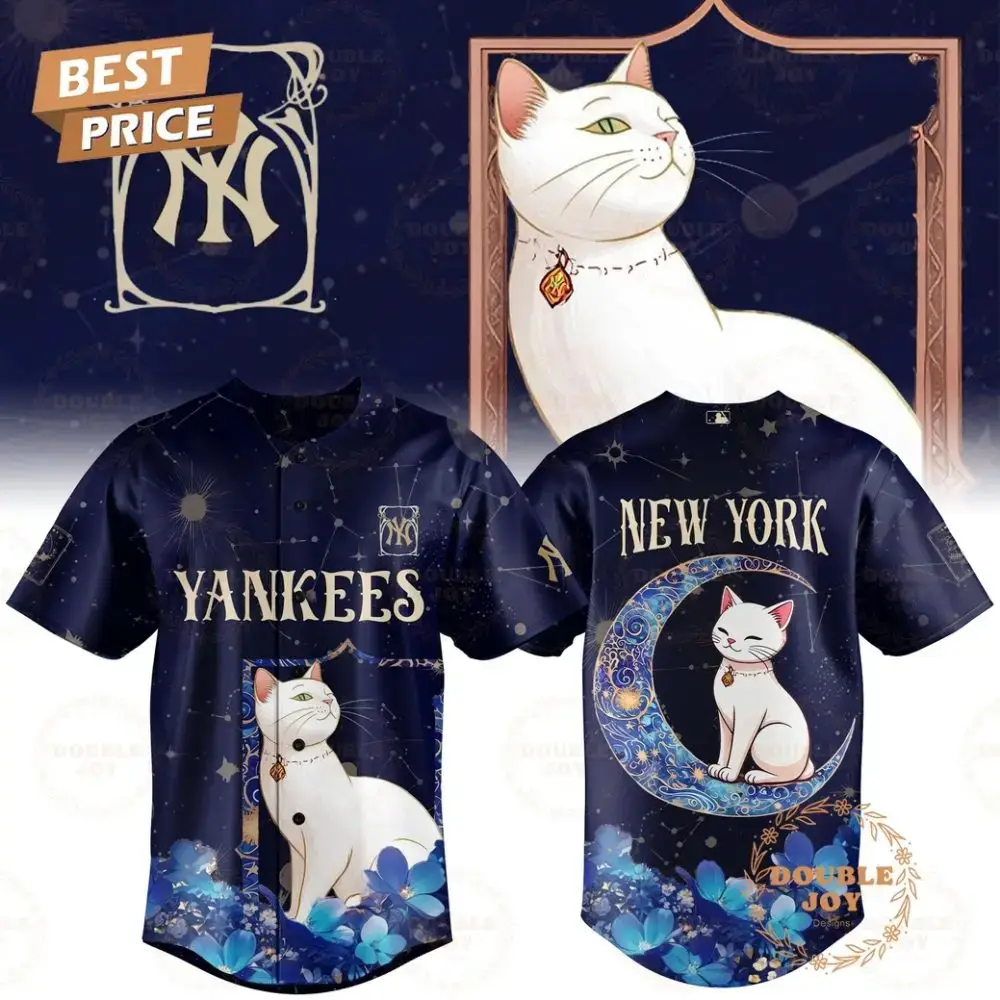 New York Yankees Cat Version Tarot 2025 Special Edition Baseball Jersey Image