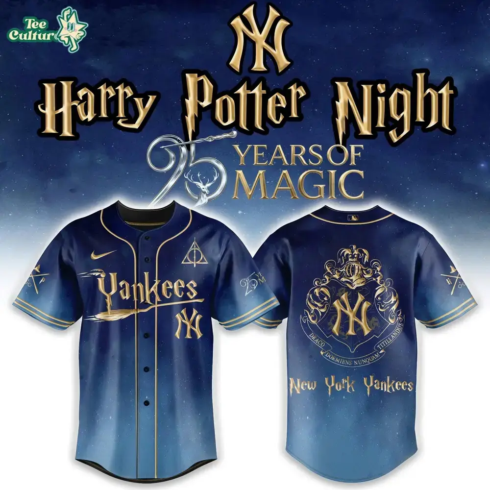 New York Yankees Harry Potter 2026 Limited Edition Jersey| Jogger | Cap Image