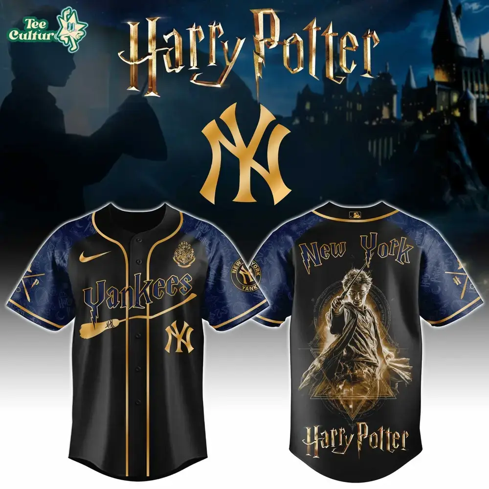 New York Yankees Harry Potter Theme 2026 Limited Edition Baseball Jersey Image