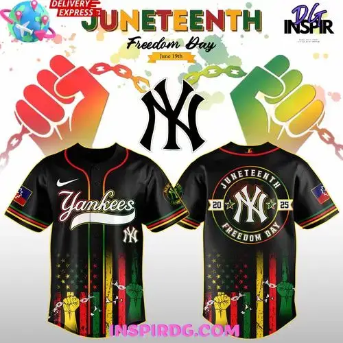New York Yankees Juneteenth Day 2025 Special Jersey Image
