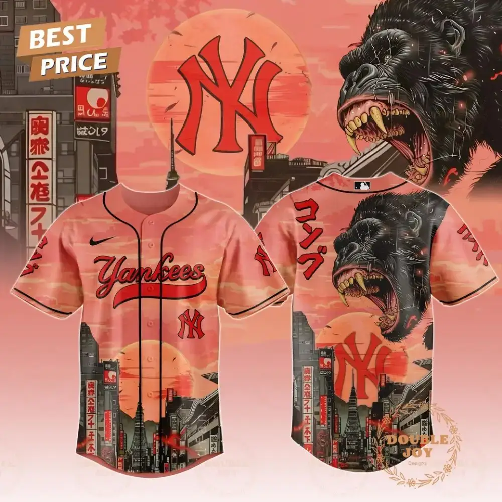 New York Yankees King Kong Japanese Heritage 2025 Limited Edition Baseball Jersey Image