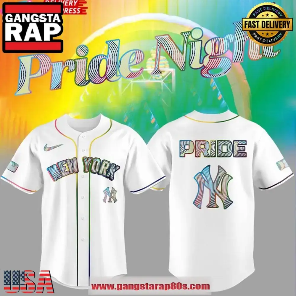 New York Yankees LGBTQ Pride Night 2025 Baseball Jersey Shirt Image