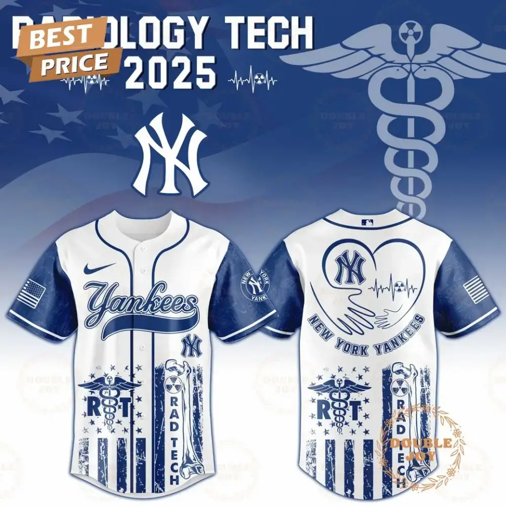 New York Yankees Radiology Tech Night 2025 Limited Edition Baseball Jersey Image