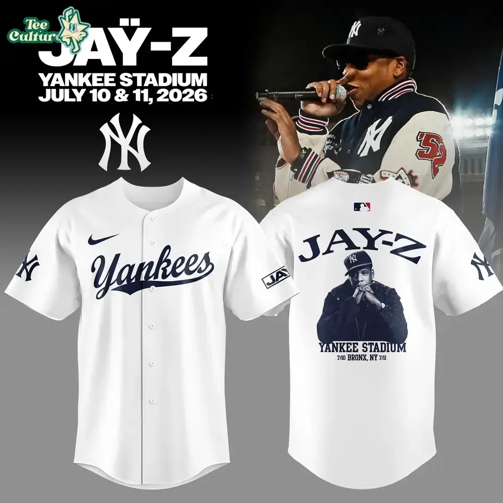 New York Yankees x Jay-Z Hometown Show 2026 Limited Edition Jersey Image