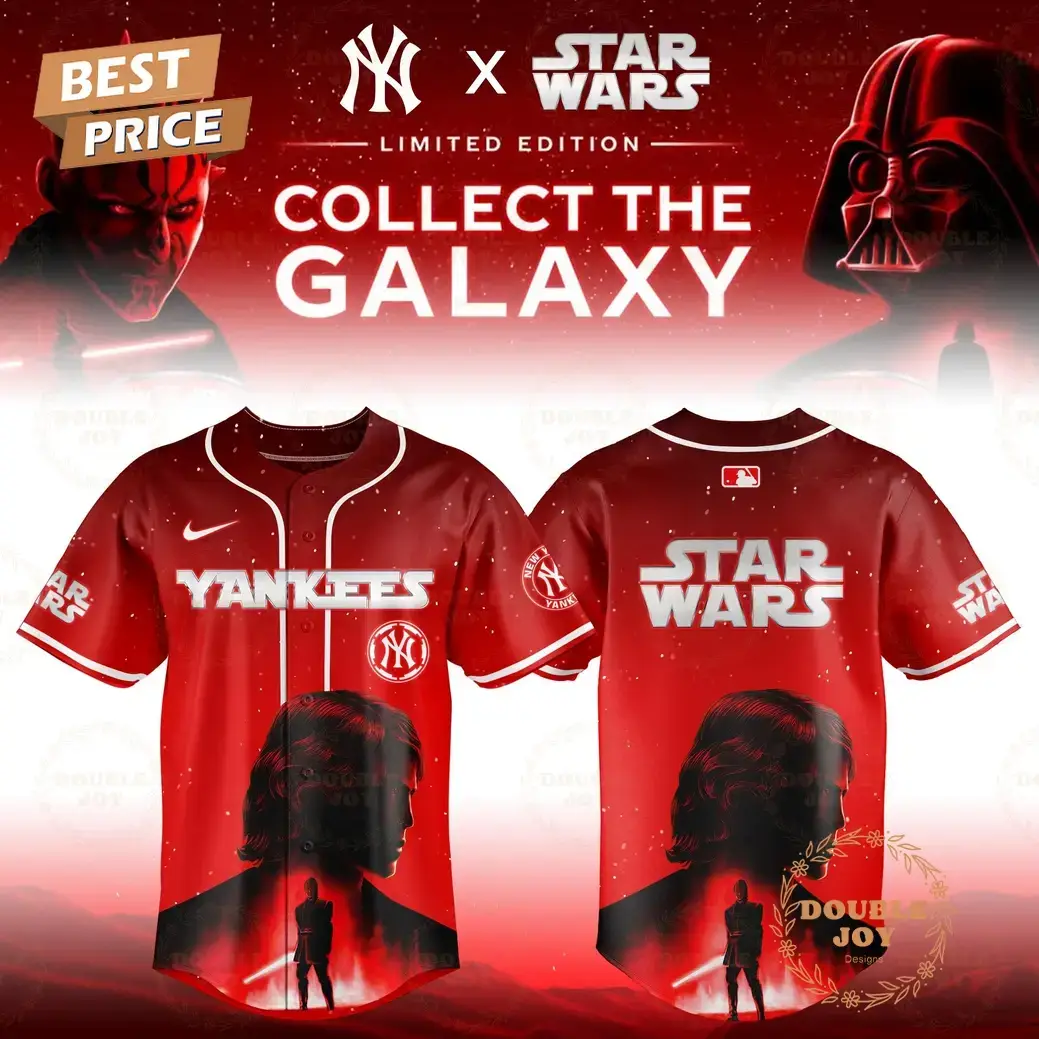 New York Yankees x Star Wars "Anakin Skywalker" 2025 Special Edition Baseball Jersey Image