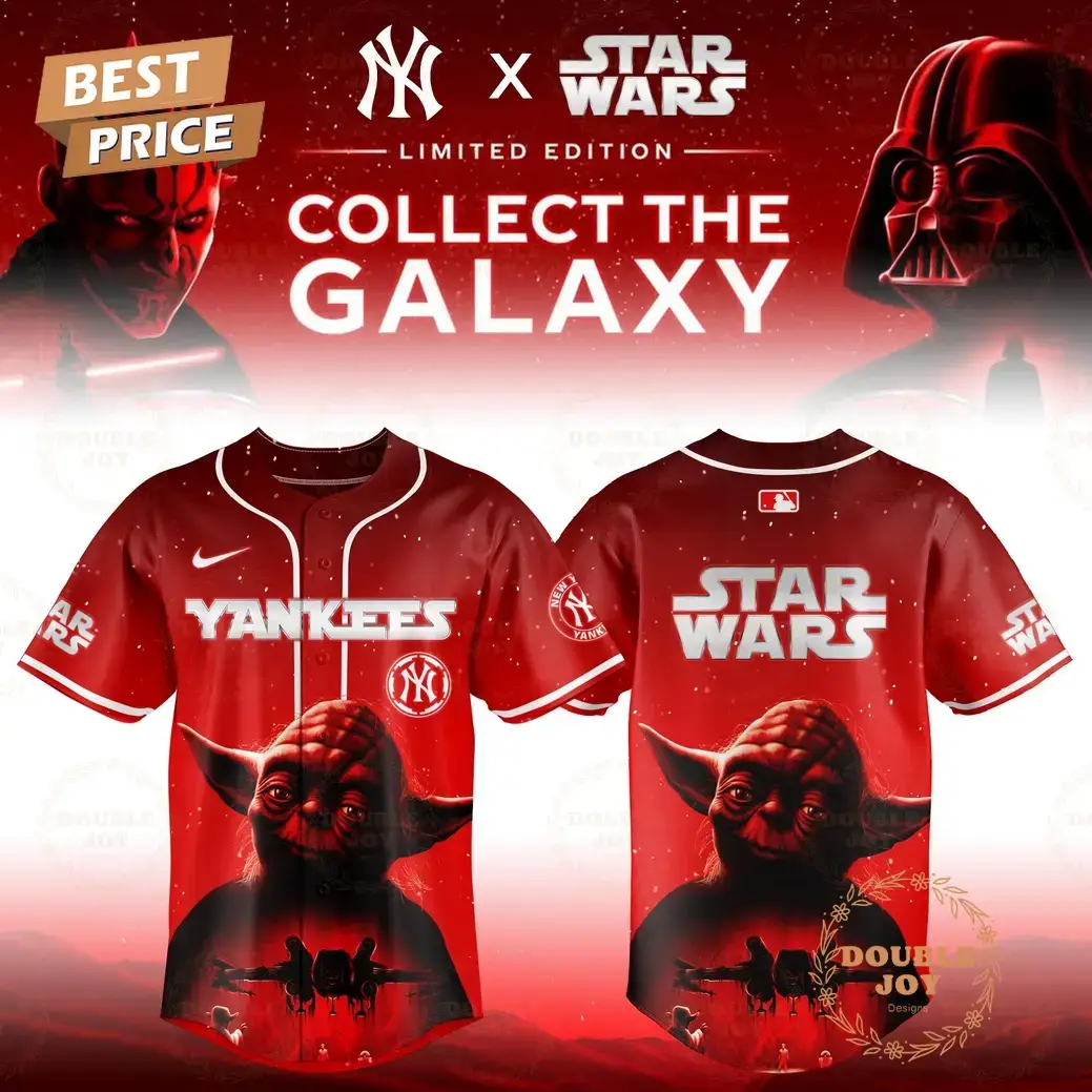 New York Yankees x Star Wars "Yoda" 2025 Special Edition Baseball Jersey Image