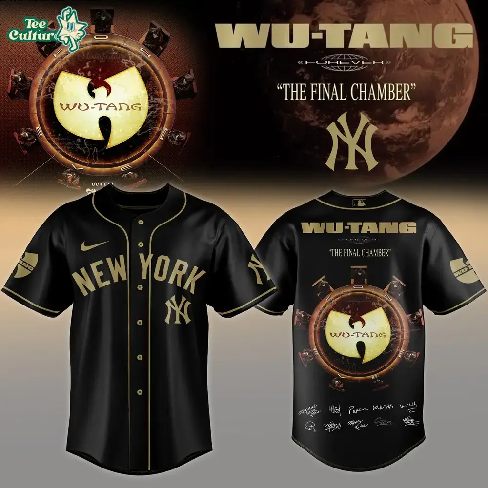 New York Yankees x Wu Tang Forever The Final Chamber 2026 Signature Jersey Image