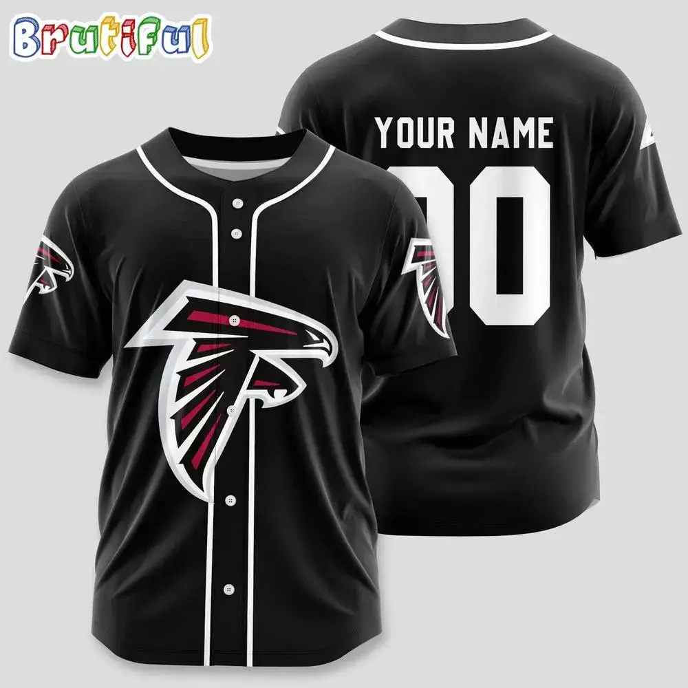 NFL Atlanta Falcons Limited Edition Personalized Baseball Jersey Image