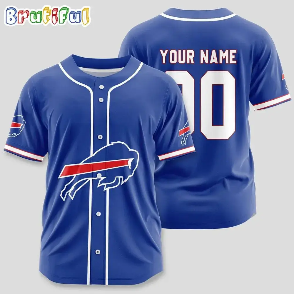 NFL Buffalo Bills Limited Edition Personalized Baseball Jersey Image