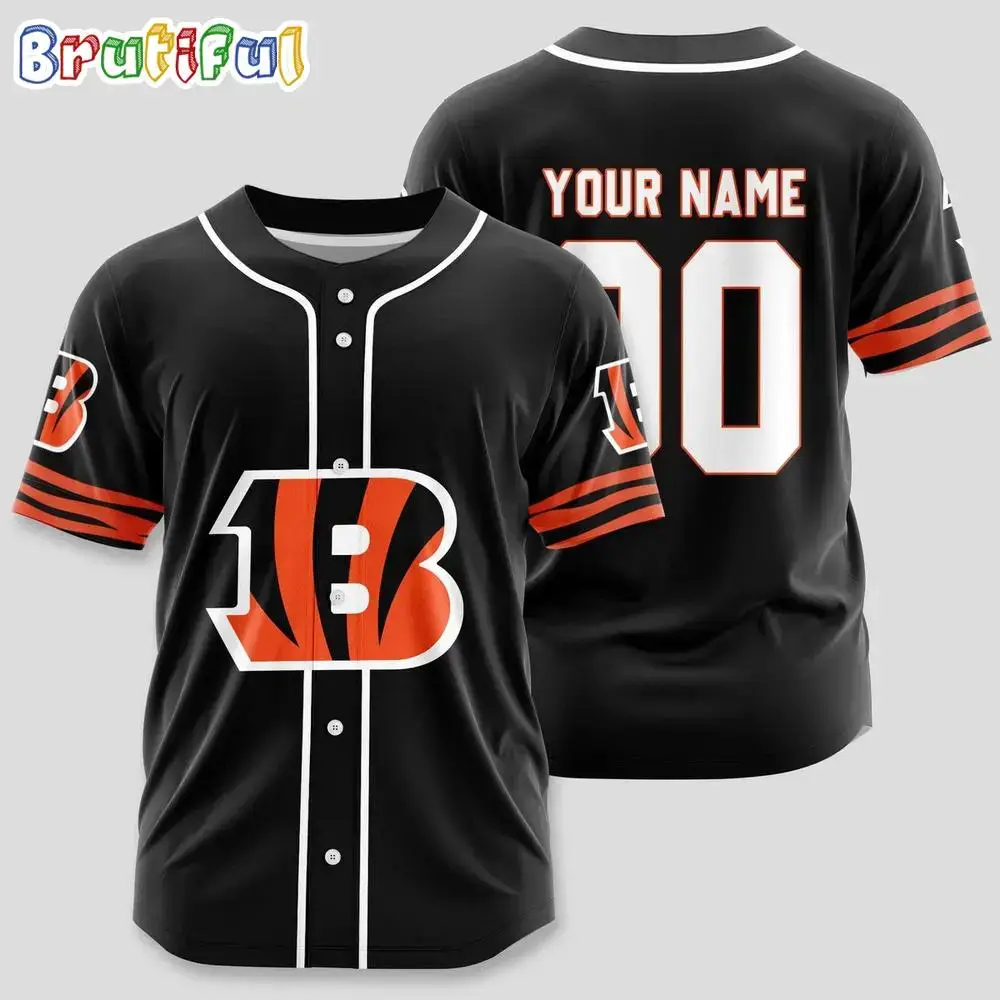 NFL Cincinnati Bengals Limited Edition Personalized Baseball Jersey Image