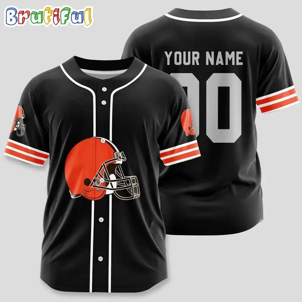 NFL Cleveland Browns Limited Edition Personalized Baseball Jersey Image