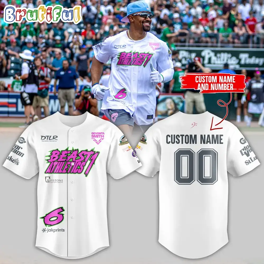 NFL Philadelphia Eagles Devonta Smith Beast Athletics Jersey Image