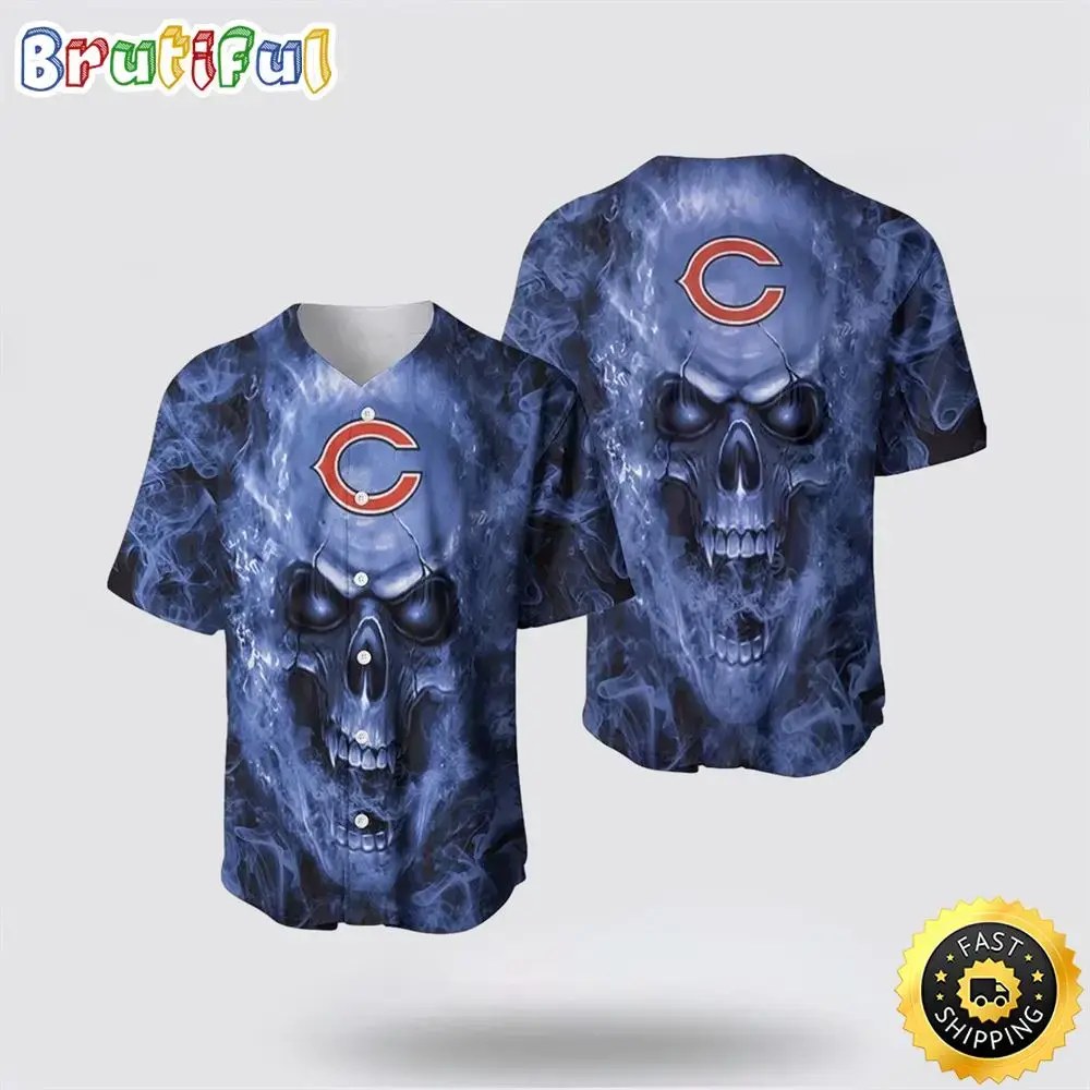 NFL Seattle Seahawks Baseball Jersey Skull Unleash Your Team Spirit With Trendy Designs Image