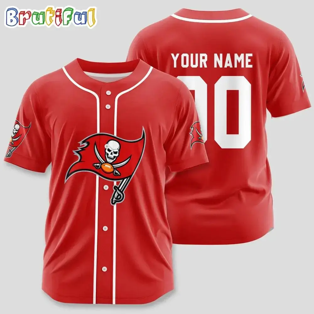 NFL Tampa Bay Buccaneers Limited Edition Personalized Baseball Jersey Image