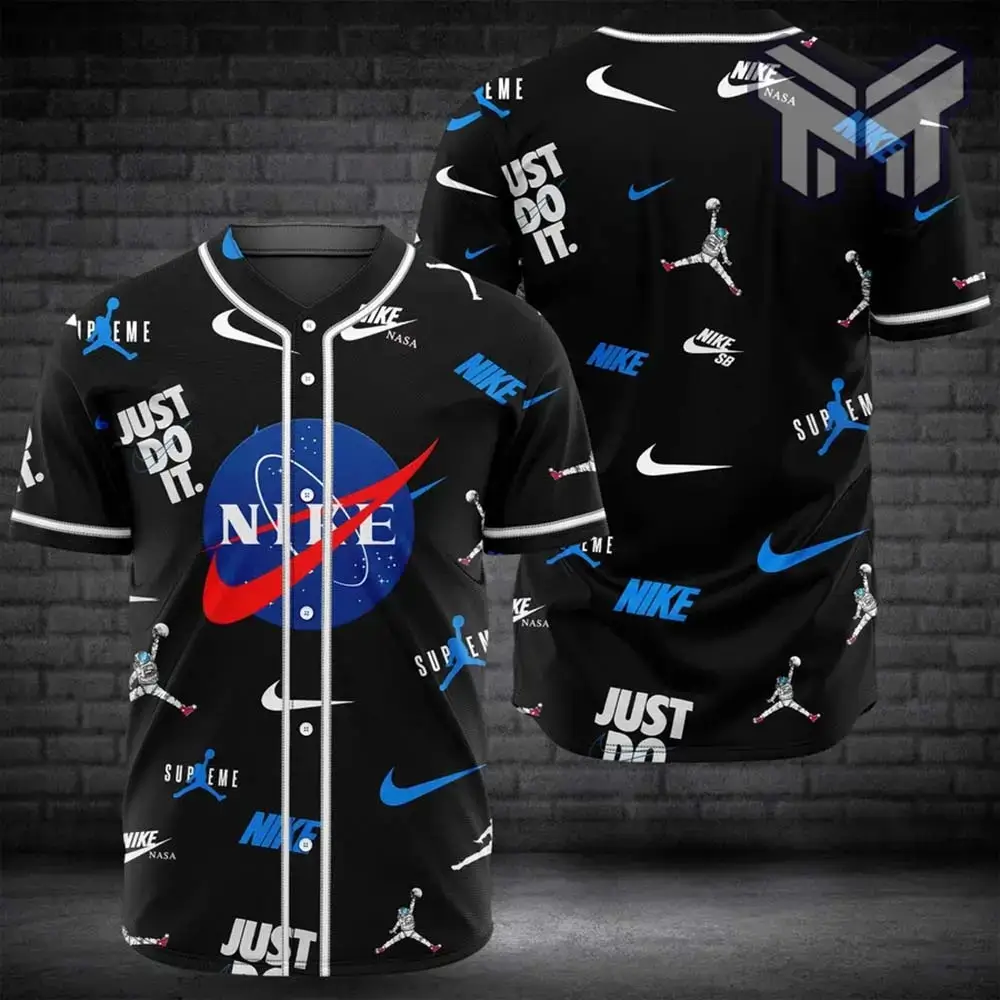 Nike Supreme Baseball Jersey Shirt Luxury Clothing Clothes Sport For Men Women Hot Image