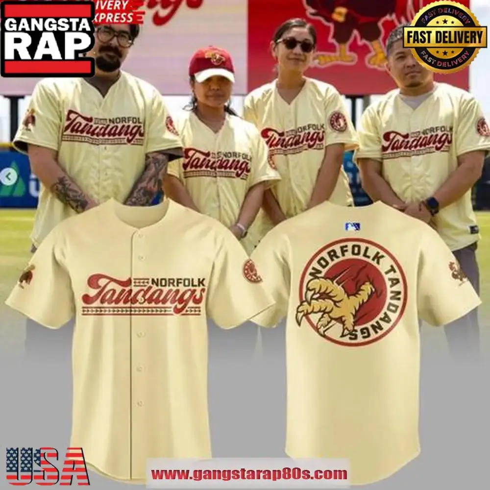 Norfolk Tides Baseball Filipino American Heritage 2025 Baseball Jersey Shirt Image