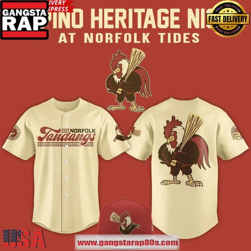 Norfolk Tides Filipino Heritage Night 2025 Baseball Jersey Shirts Image