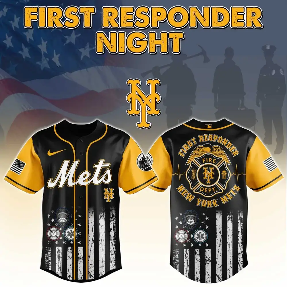 Ny Mets First Responder Night Jersey – Honor Heroes With Style! Limited Edition Image