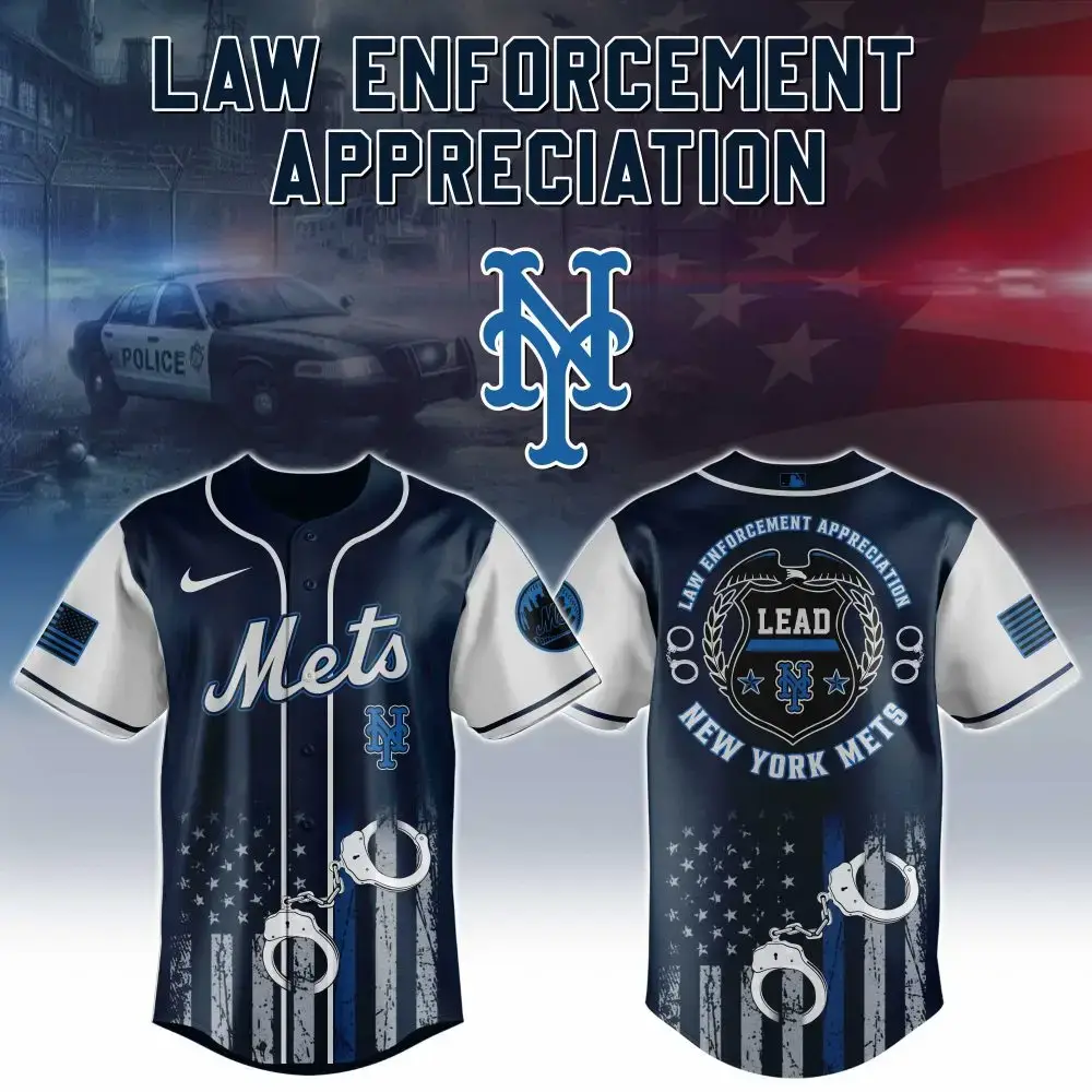 Ny Mets Law Enforcement Tribute Jersey – Celebrate With Style & Pride! Image