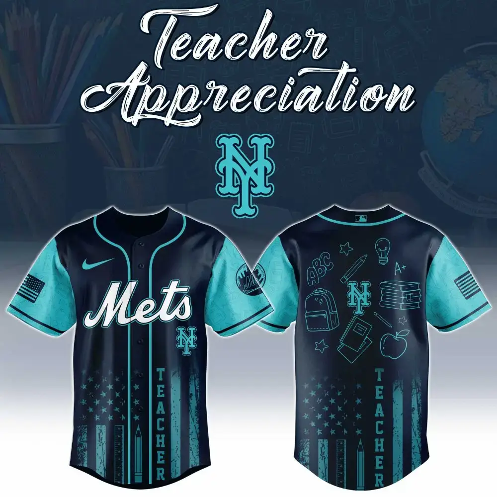 Ny Mets Teacher Appreciation Jersey – Perfect Gift For Educators & Baseball Fans! Image