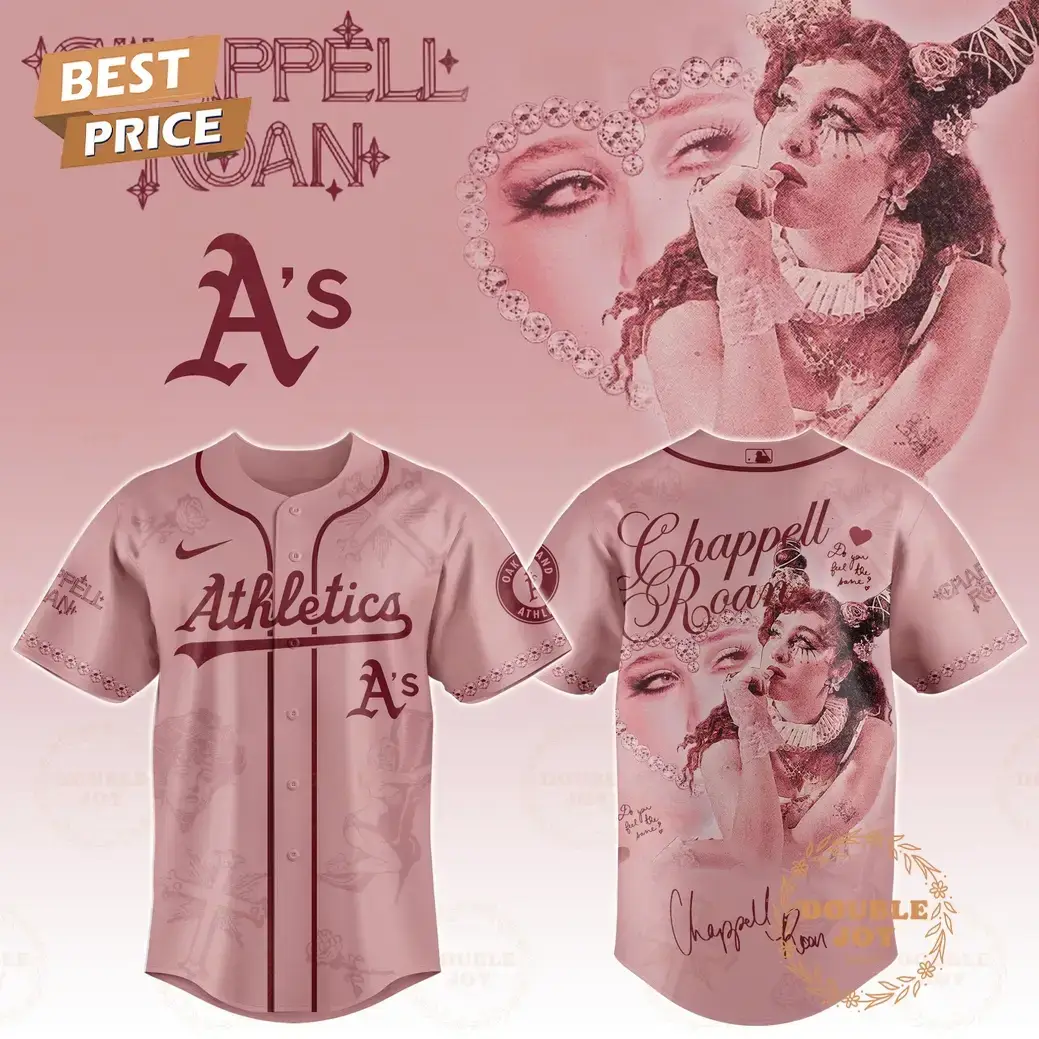 Oakland Athletics x Chappell Roan Song Picture You 2025 Baseball Jersey Image