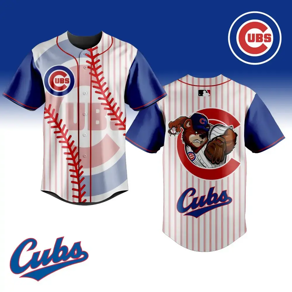 Official Cubs Baseball Jersey - Stylish Fan Gear With Bold Logo Design Image