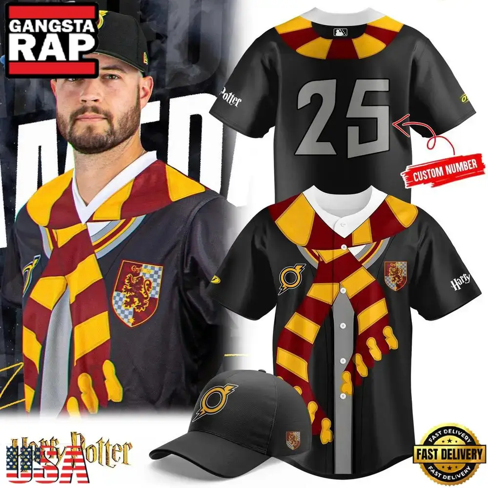 Omaha Storm Chasers x Harry Potter Limited Premium Edition Baseball Jersey Image