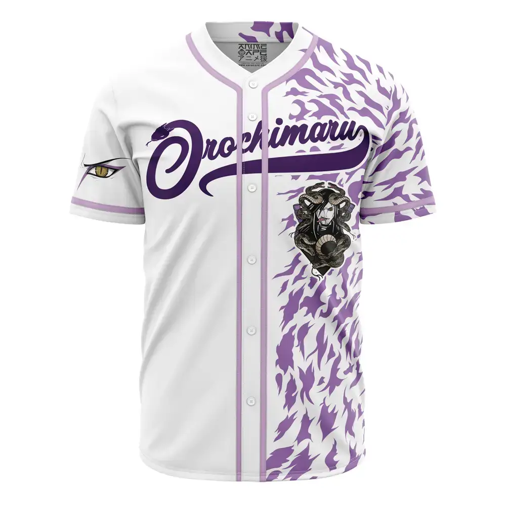Orochimaru Shippuden Baseball Jersey Image