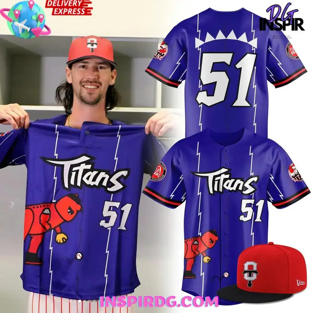 Ottawa Titans Baseball Club Dino Day 2025 Jersey Image