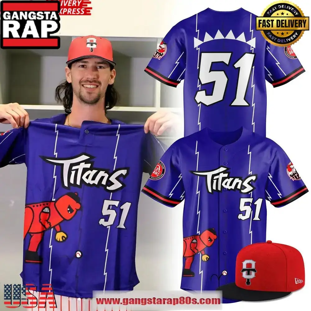 Ottawa Titans Baseball Club Dino Day 2025 Jersey Image