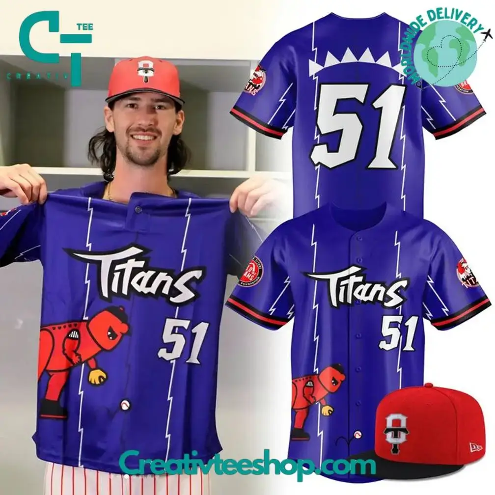 Ottawa Titans Dino Day 2025 Special Baseball Jersey Image