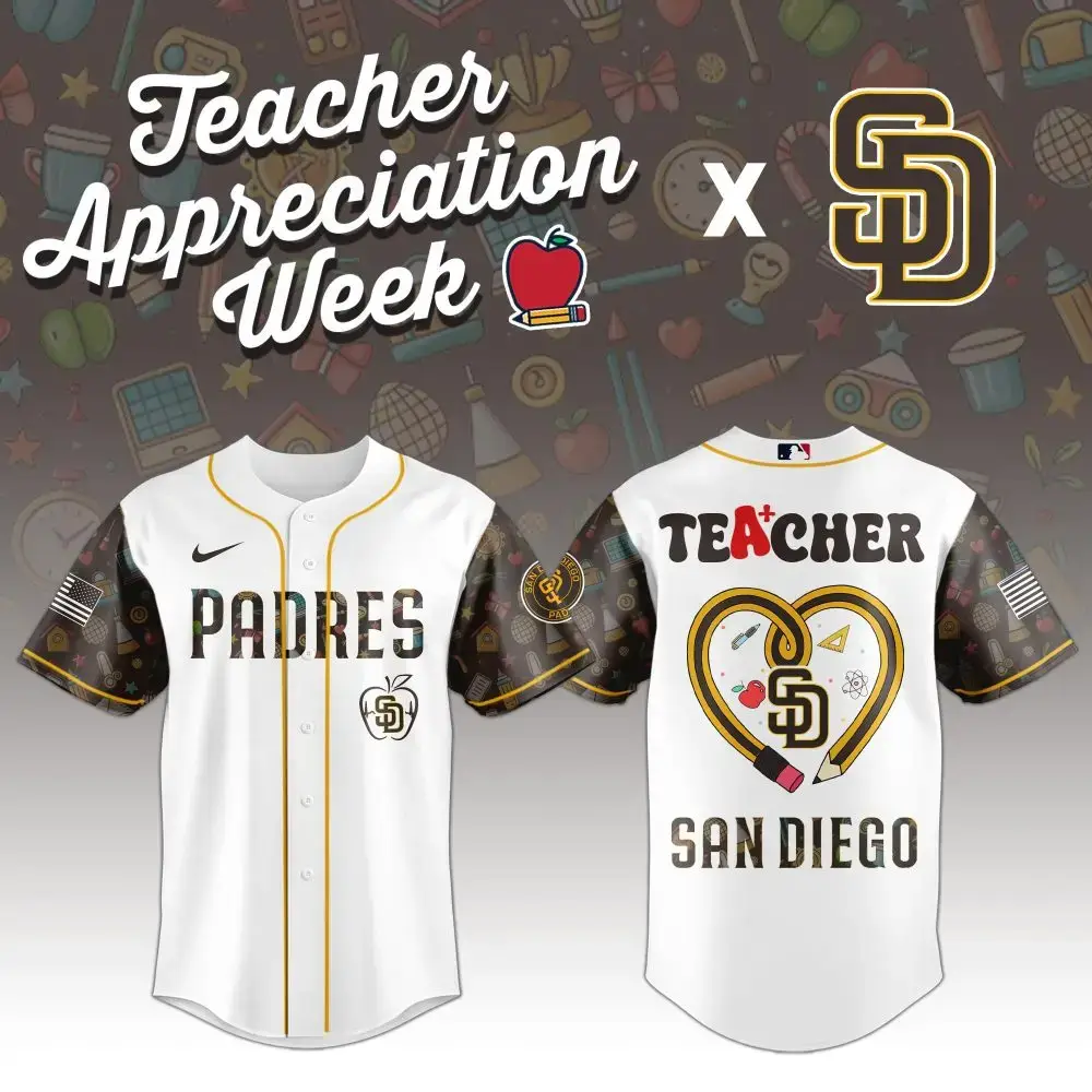 Padres Teacher Appreciation Jersey – Limited Edition San Diego Design Image