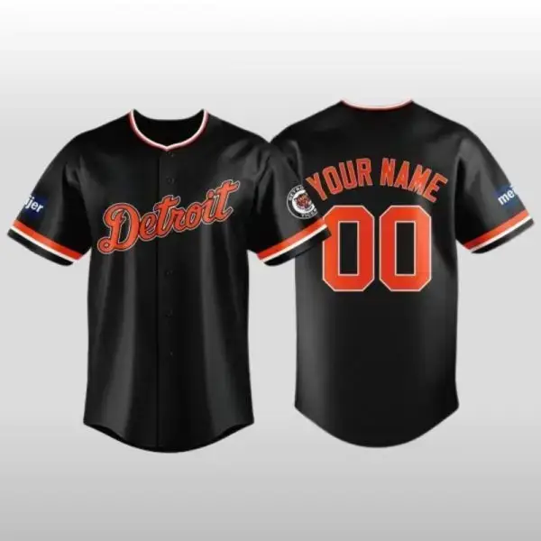 Personalized 2026 Detroit Tigers Latest Version Baseball Jersey Image
