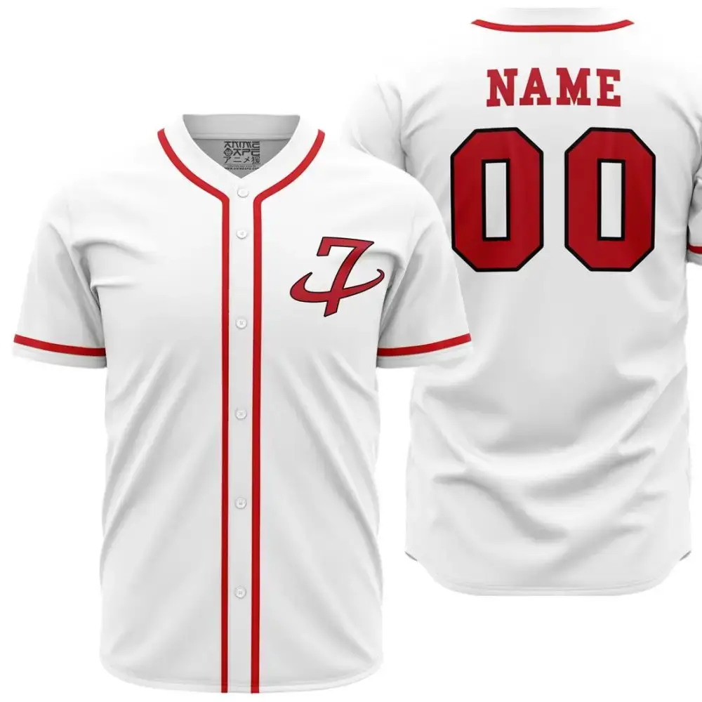 Personalized Goku Universe 7 Dragon Ball Z Baseball Jersey Image